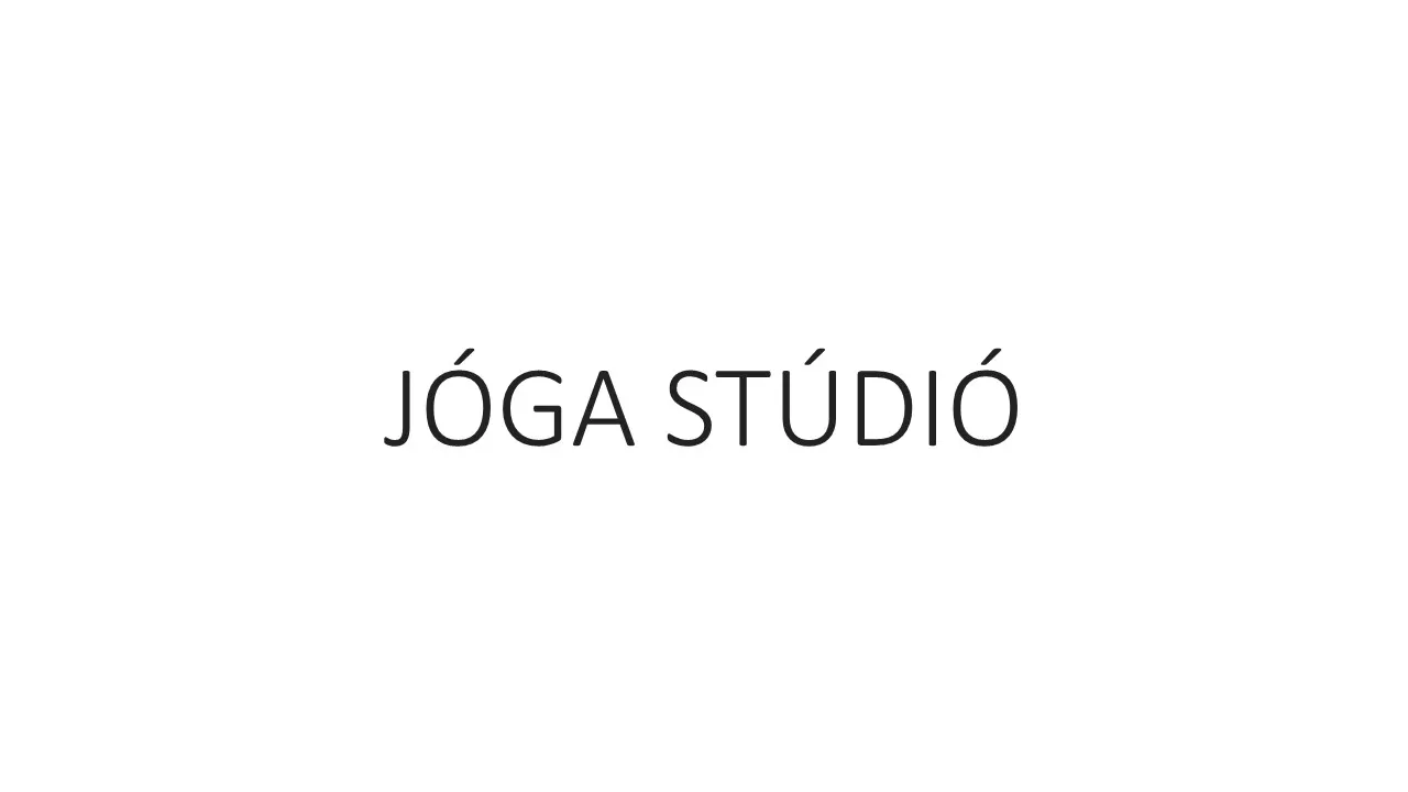 Jóga Stúdió